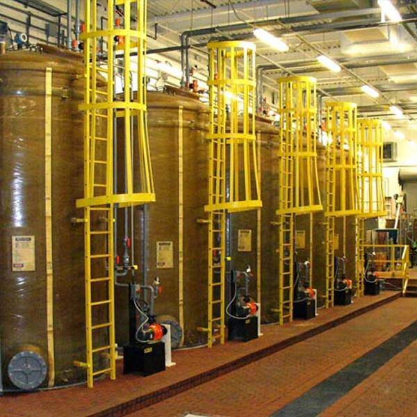 Frp Cage Ladder Manufacturer Kuobang FRP